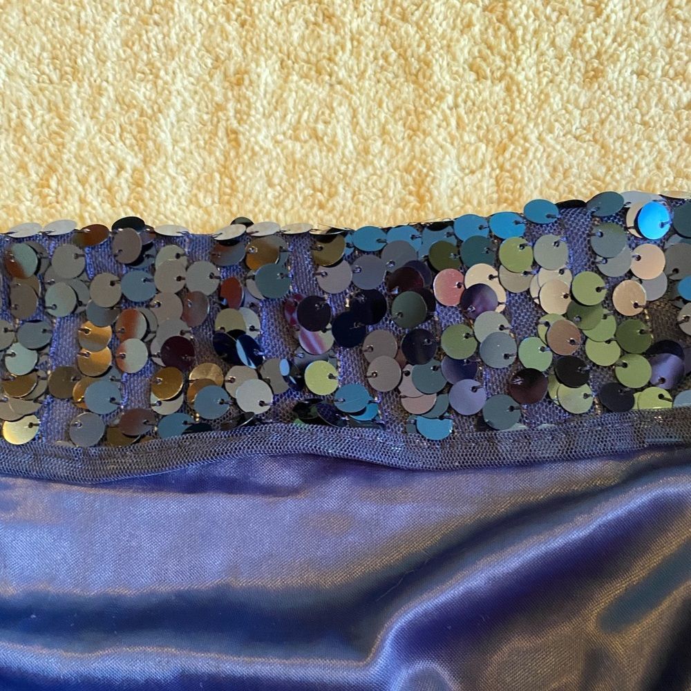 NWT beautiful blue Only sequinned tank top - Picture 12 of 13